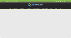 Desktop Screenshot of dmkmakina.com